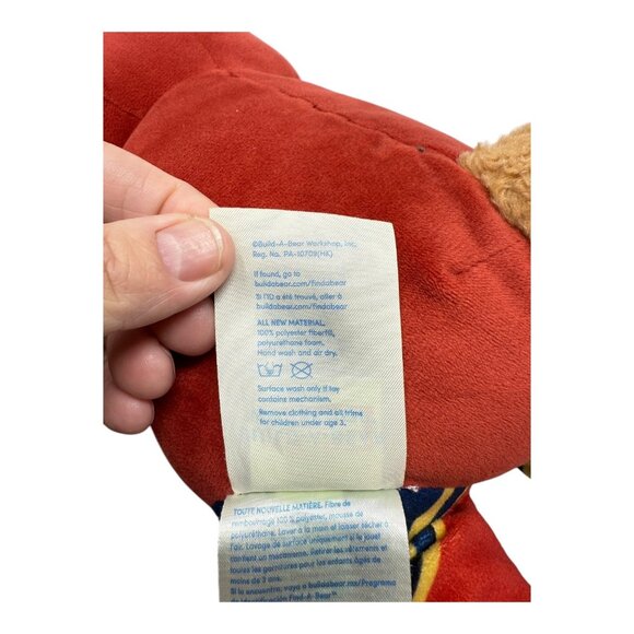 Build A Bear Marvel Avengers Infinity War Iron Spider Man Bear Plush BAB 16 in - Picture 10 of 12